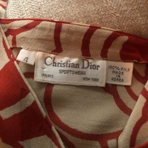 Christian Dior Silk Camisole